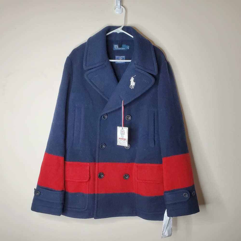 🆕 Ralph Lauren 2014 Olympic Ceremony Jacket - Picture 1 of 12